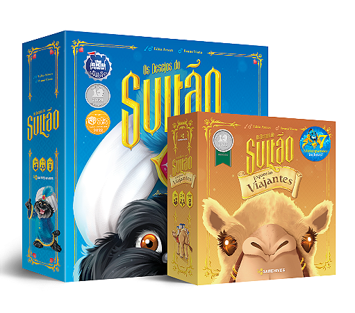 Combo Os Desejos do Sultão + Expansão Viajantes