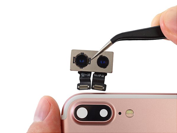 Camera Traseira iPhone 7 Plus Original trocar câmera