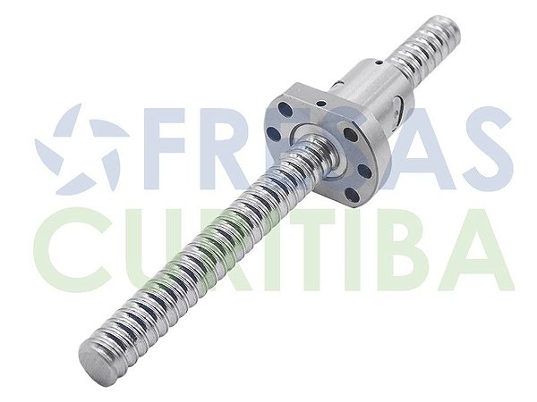 Fuso de esferas sem usinagem 16mm passo 5mm