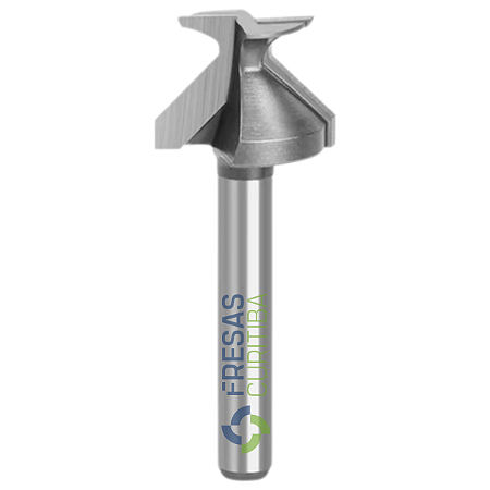 Fresa para dobrar MDF haste 6mm