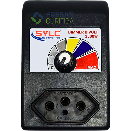 Controlador de rotação Dimmer para Tupia 3500w Bivolt sem cabo