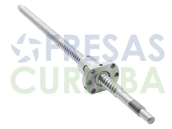 Fuso de esferas 12mm passo 4mm