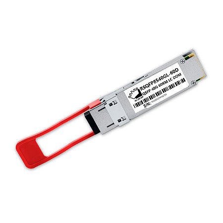 QSFP+ 40G DUPLEX MONOMODO TX /RX1310NM 60KM LC DDM ER4
