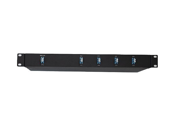MULTIPLEXADOR E DEMULTIPLEXADOR OPTICO DWDM, LC, 8 CANAIS
