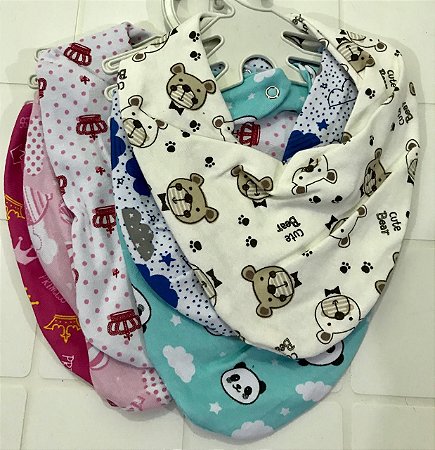 BABADOR BANDANA C/3 UNIDADES