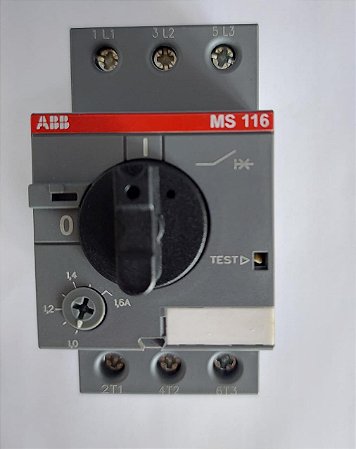 Disjuntor Motor 1,6A (1-1,6)50KA MS116