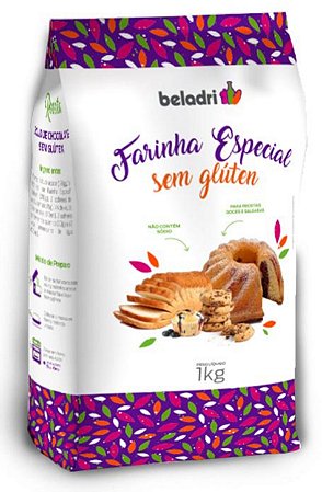 Farinha Especial Sem Glúten 1kg – Beladri