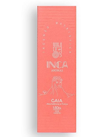 Incenso Terapêutico Natural GAIA | Inca Aromas