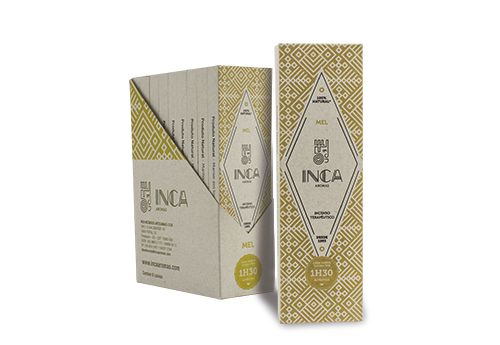 Incenso Terapêutico Natural Mel |Inca Aromas