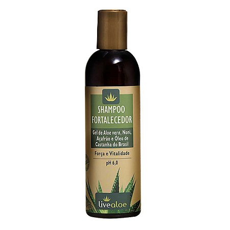 Shampoo Fortalecedor 240ml | LiveAloe