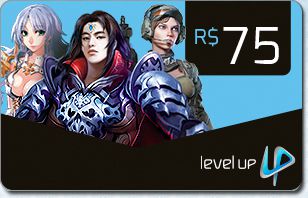 Gift card digital Level Up R$ 75