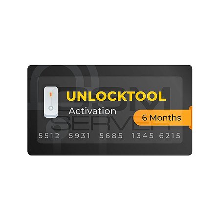 UnlockTool  Ativação Online - Validade de180 Dias (06 Meses)