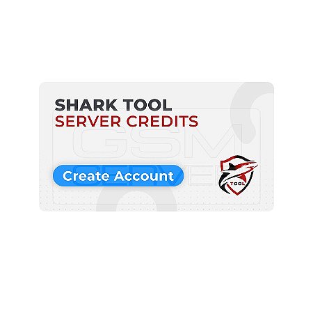 Pacote com 30 (Trinta) Shark Tool Créditos