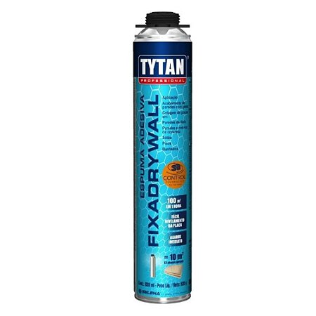 Espuma Adesiva FIXA DRYWALL Tytan Professional 830 ml Verde