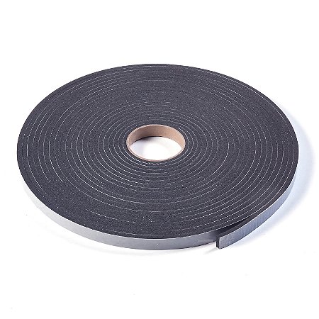 Fita de Vedação em Espuma de EPDM Preto - 4mm x 12mm x 10m