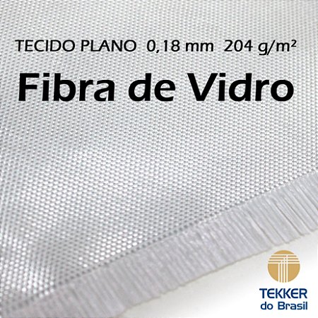 TECIDO DE FIBRA DE VIDRO PLANO 0,18mm