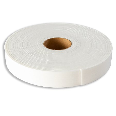 Fita de Vedação em EVA Branco - 3 mm x 30 mm x 10 metros