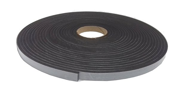 Fita de Vedação em Espuma de EPDM Preto - 4mm x 10mm x 10m