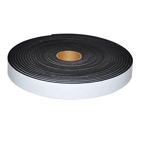 Fita de Vedação em Espuma de EPDM Preto - 4mm x 75mm x 10m