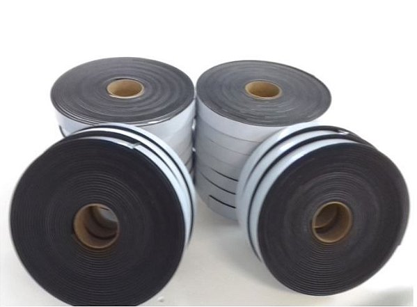 Fita de Vedação em Espuma de EPDM Preto - 3mm x 30mm x 10m - KIT COM 20 ROLOS