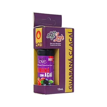 ÓLEO AROMA GUARANÁ COM AÇAI HOT 15mL