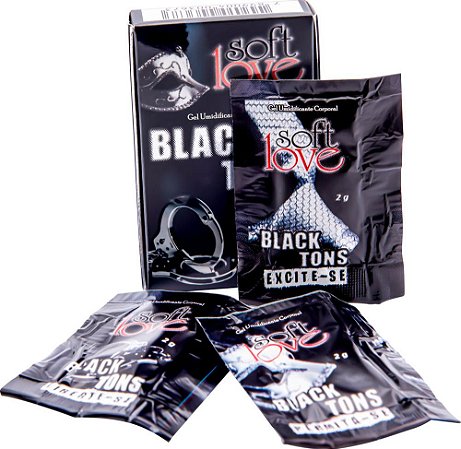 BLACK TONS GEL MASSAGEM 6g