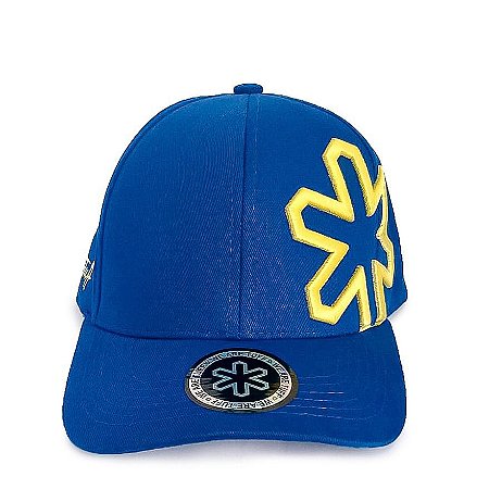 Boné Atlas - Azul Logo Amarelo - Tuff