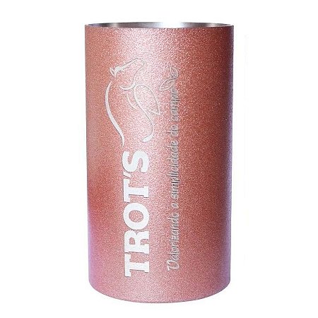 Copo Inox - Redondo Rose 250 Ml - Trot's