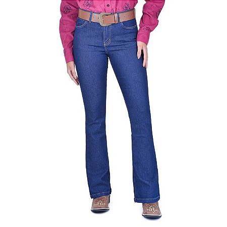 Calça Fem Wrangler 21m Lycra Western Flare - Ref. 21M4chd60