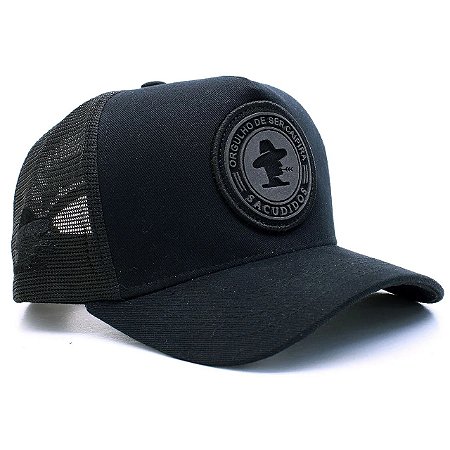BONE SACUDIDOS - ORGULHO DE SER CAIPIRA - PRETO - REF. BN399SCD