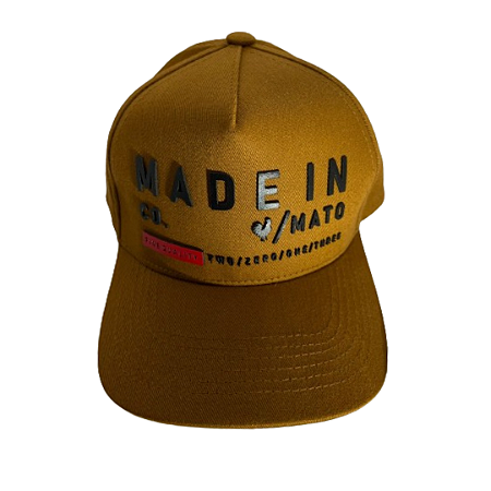 BONÉ TRUCKER AMERICA MADE CO. BROWN - MADE IN MATO