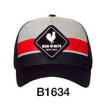 Boné Trucker Rooster Board B1634 - Made In Mato
