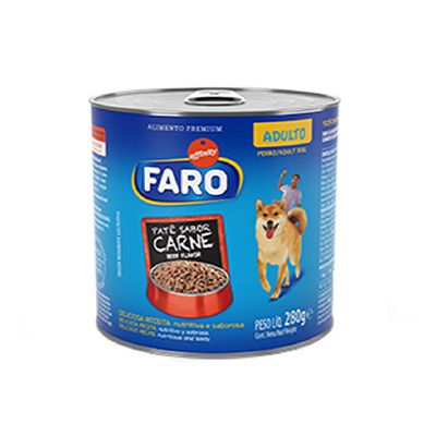 Faro Lata Adulto Carne 280gr