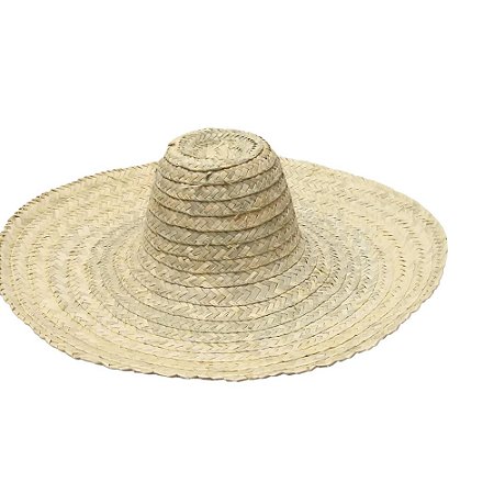 Chapéu de Palha Ref. 021 - Grande Escamado