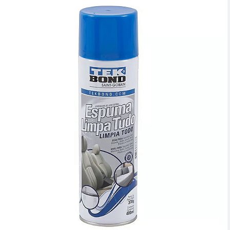 Espuma De Limpeza Limpa Estofados Spray Tecbril - 300ml/290g