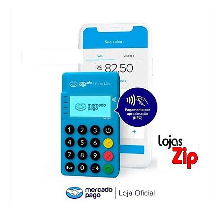 Maquininha de cartão Point Mini NFC - R$:30,00