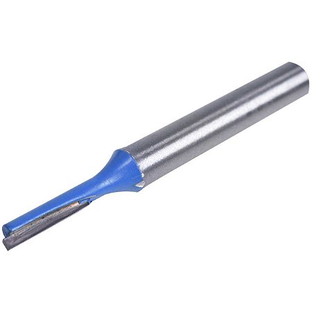 Fresa Reta Para Tupia Haste 6mm Corte 3mm x 12mm
