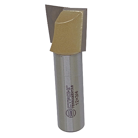 Fresa Para Tupia Reta Haste 12mm X 3/4 ( 19mm)