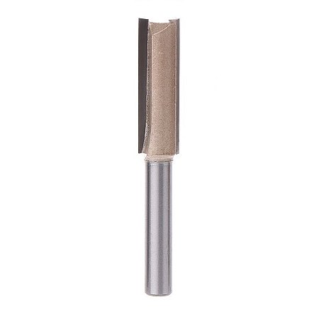 Fresa Reta Para Tupia Haste 6mm X 3/8 (9.5mm)