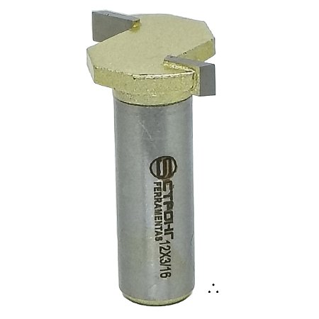 Fresa T Serrinha Debrum Haste 12mm X 3/16 (4.7mm)
