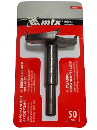 Broca Fresa Forstner 50mm Para Madeira Passem De Canos Vasos