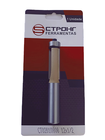Fresa Para Tupia Reta Rebaixo / Formica Haste 12mm X 1/2''(12.7mm) x 30mm