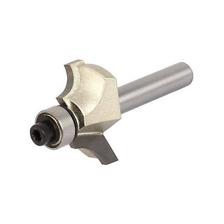 Fresa Quebra Canto / Arredonda Canto Com Rolamento  6mm X 1/2