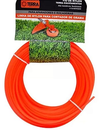 706599  -  Fio De Nylon Blister redondo  3,0mm 100gr Para Cortador - Terra 706599