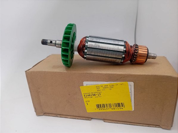 Induzido Rotor B&d Para Esmerilhadeira G650 Br 127v