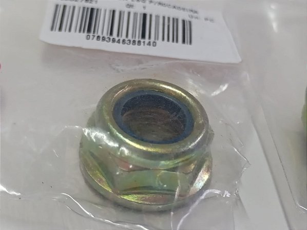 680532621 Porca M12 Rosca Esquerda Para Roçadeira Vonder RGV 327 RGV 426 RGV 512 RGV 540 RGV 640