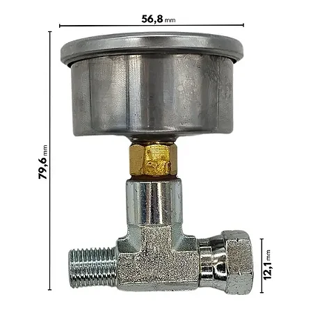 Manômetro Máquina Pintura Airless Vonder Mpa120 6220120113