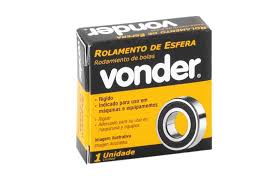Rolamento Rígido De Esfera 608-2rs - Vonder