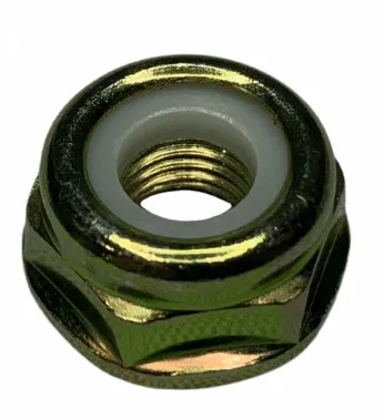 PORCA LAMINA TERRA M10 X 1,25MM ROSCA ESQUERDA