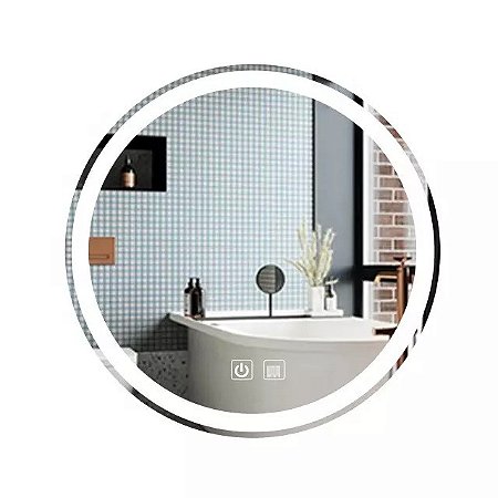 Espelho Redondo Para Banheiro - EspelhosPRIME - Espelhos PRIME - Espelhos  Inteligentes e Iluminados | Compre Online